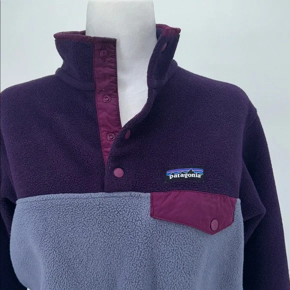 Patagonia Women's Lightweight Synchilla Snap-T Fleece Pullover Size Small - Picture 4 of 10